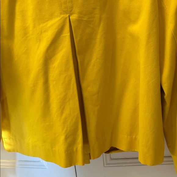 GAP Women's Yellow Utility Jacket with Toggle Closure - Picture 5 of 6